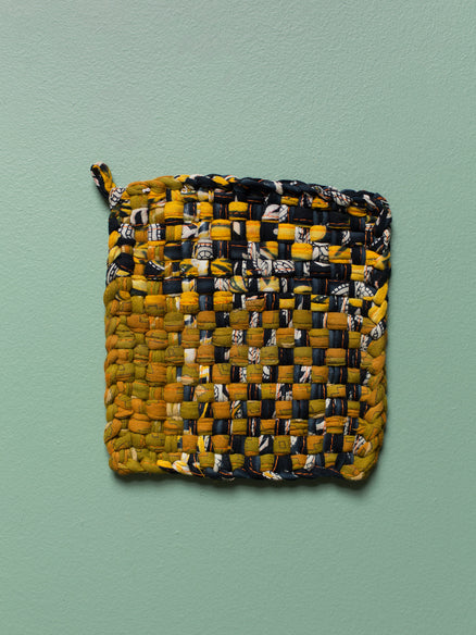 Recycled Sari Pot Holders