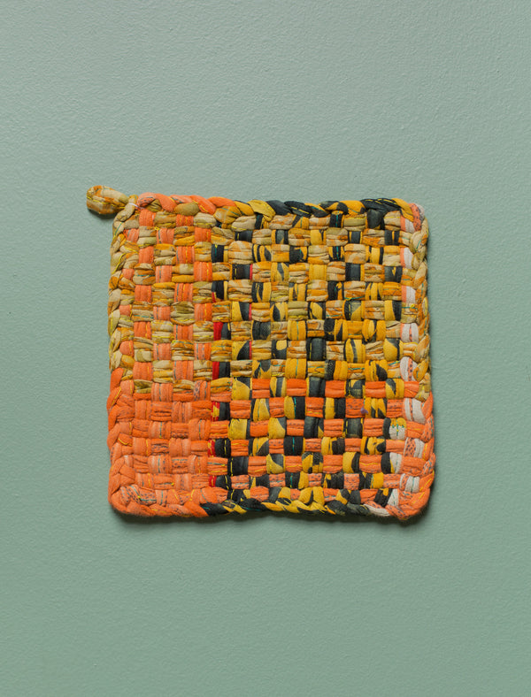 Recycled Sari Pot Holders