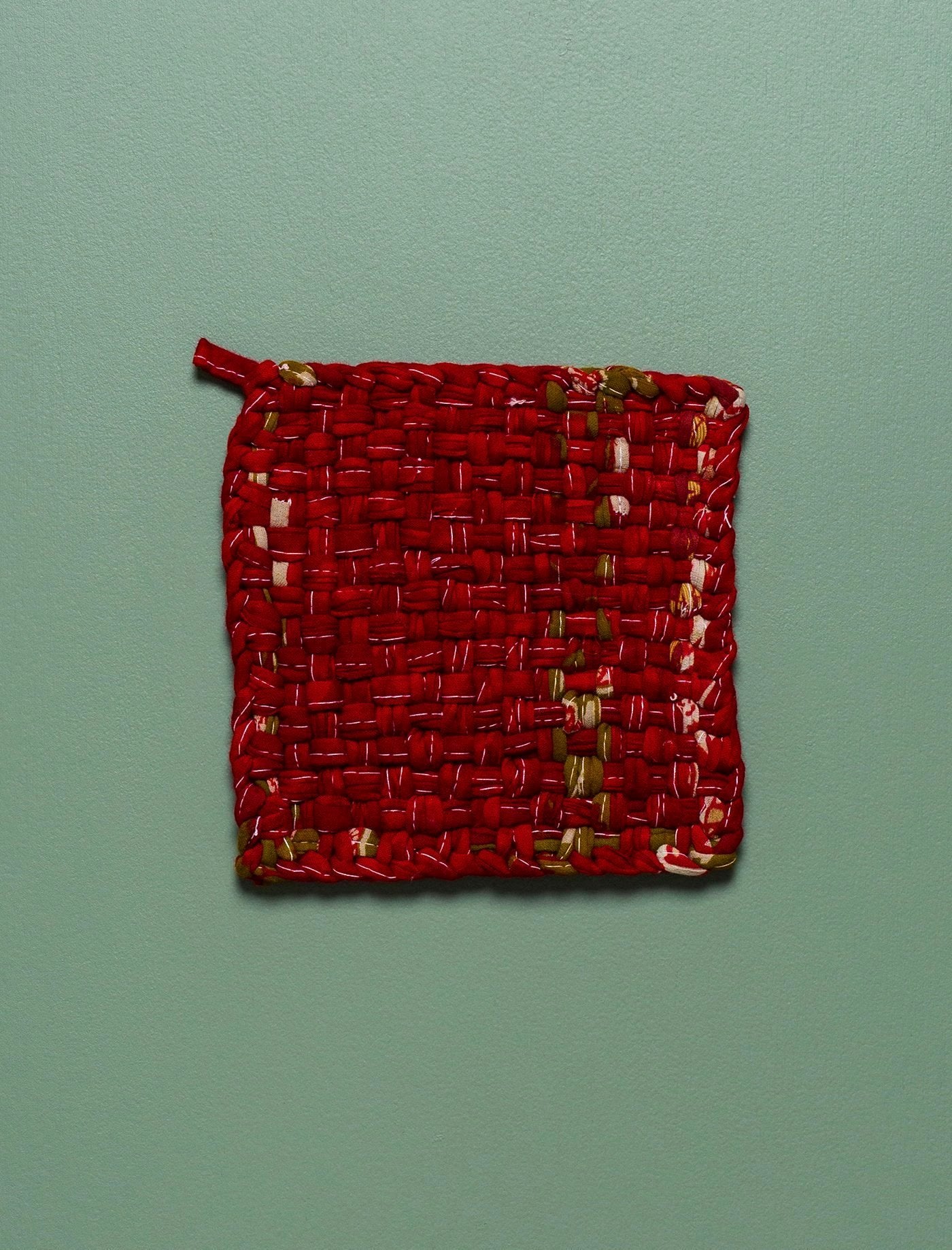 Recycled Sari Pot Holders