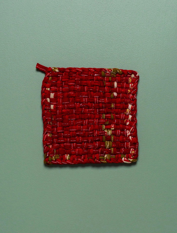 Recycled Sari Pot Holders