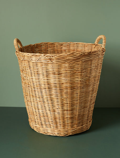Tall Rattan Basket | everyday needs