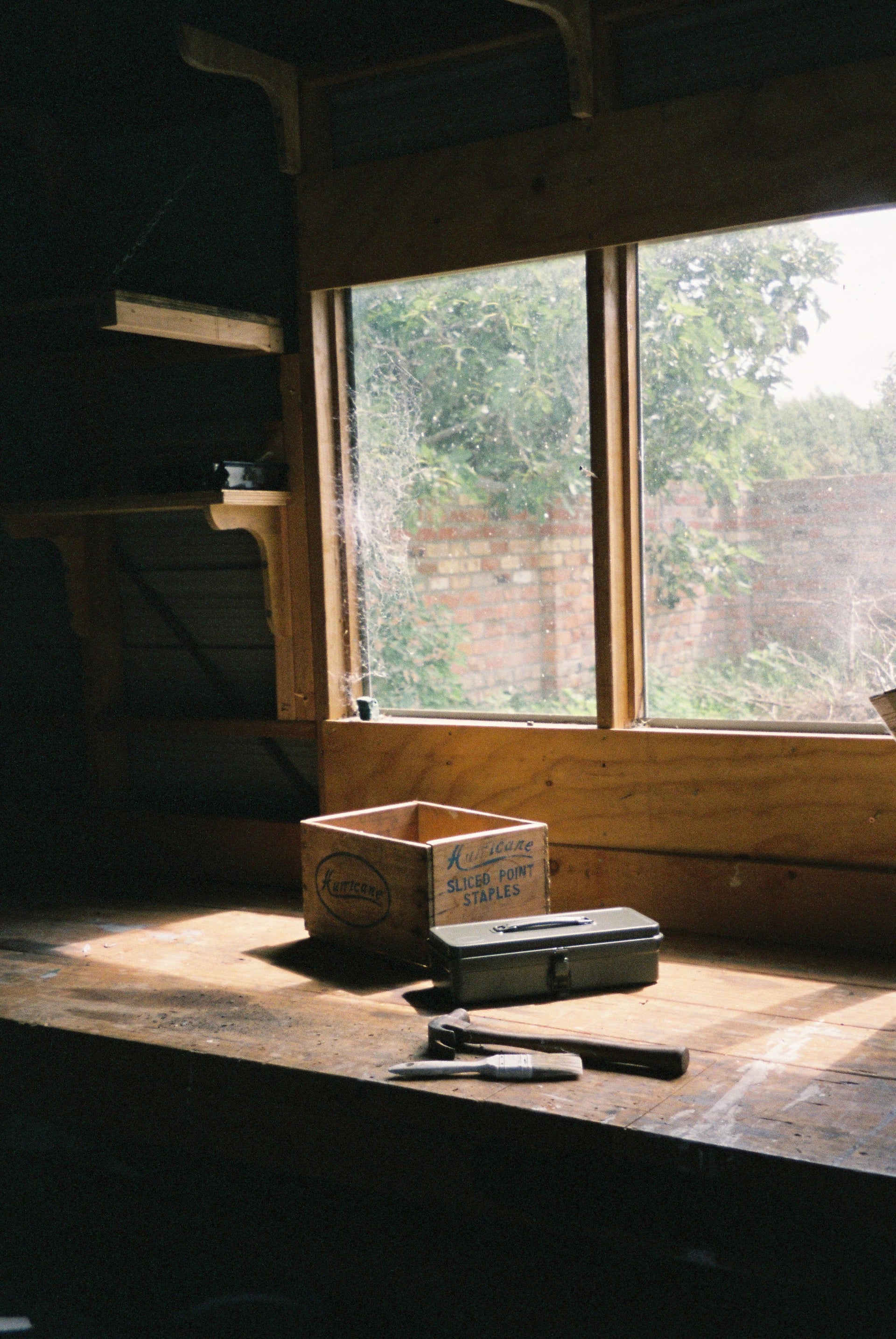 Medium Steel Toolbox // Olive