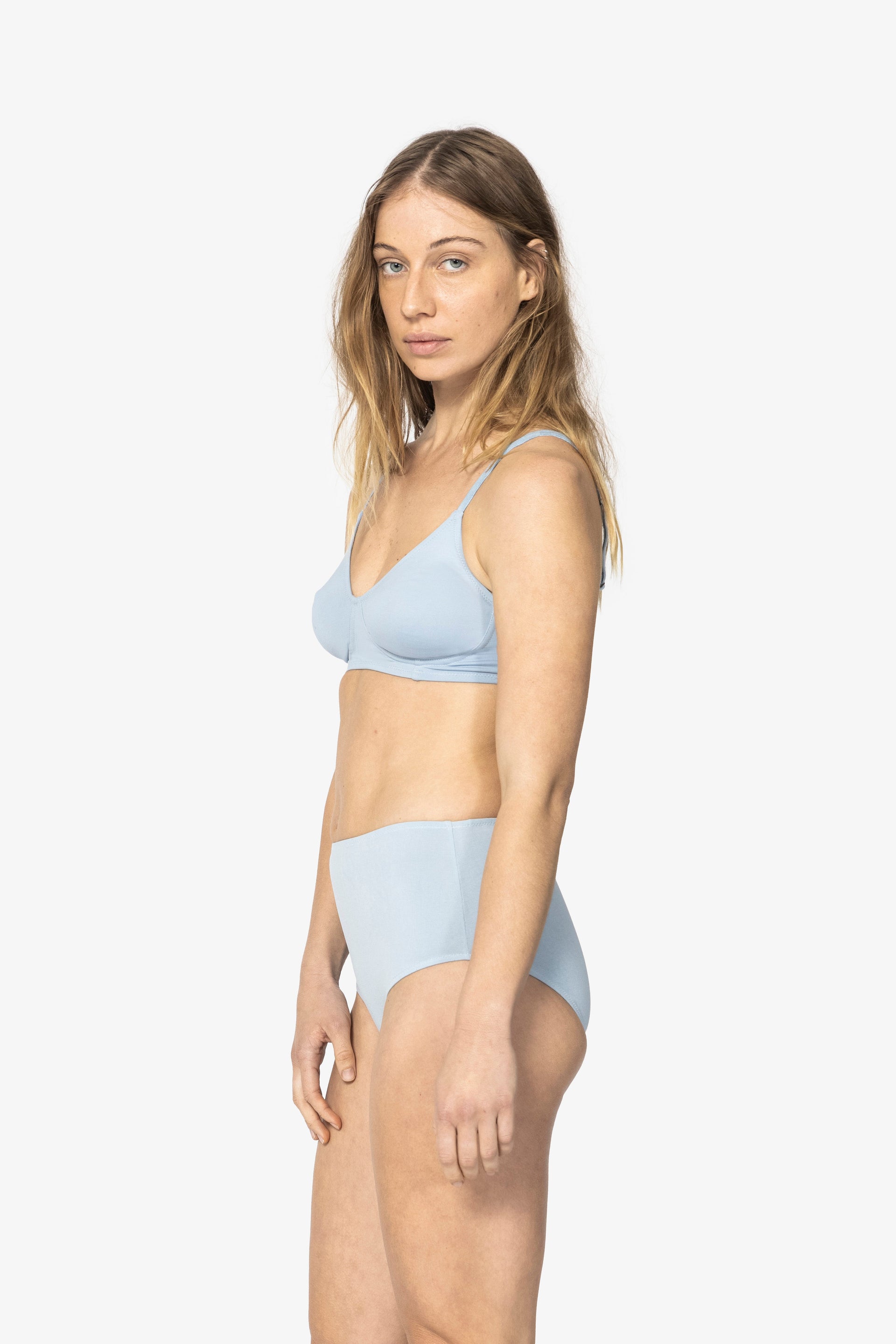 Underwire Bra // Powder Blue