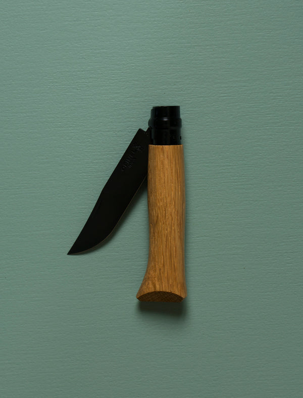 Opinel 8 Black // Gift Box