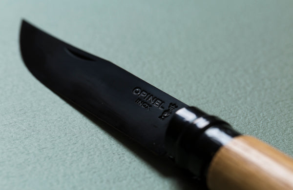 Opinel 8 Black // Gift Box