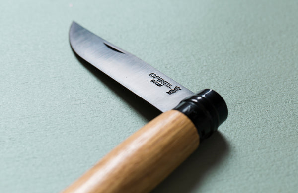 Opinel 8 Black // Gift Box