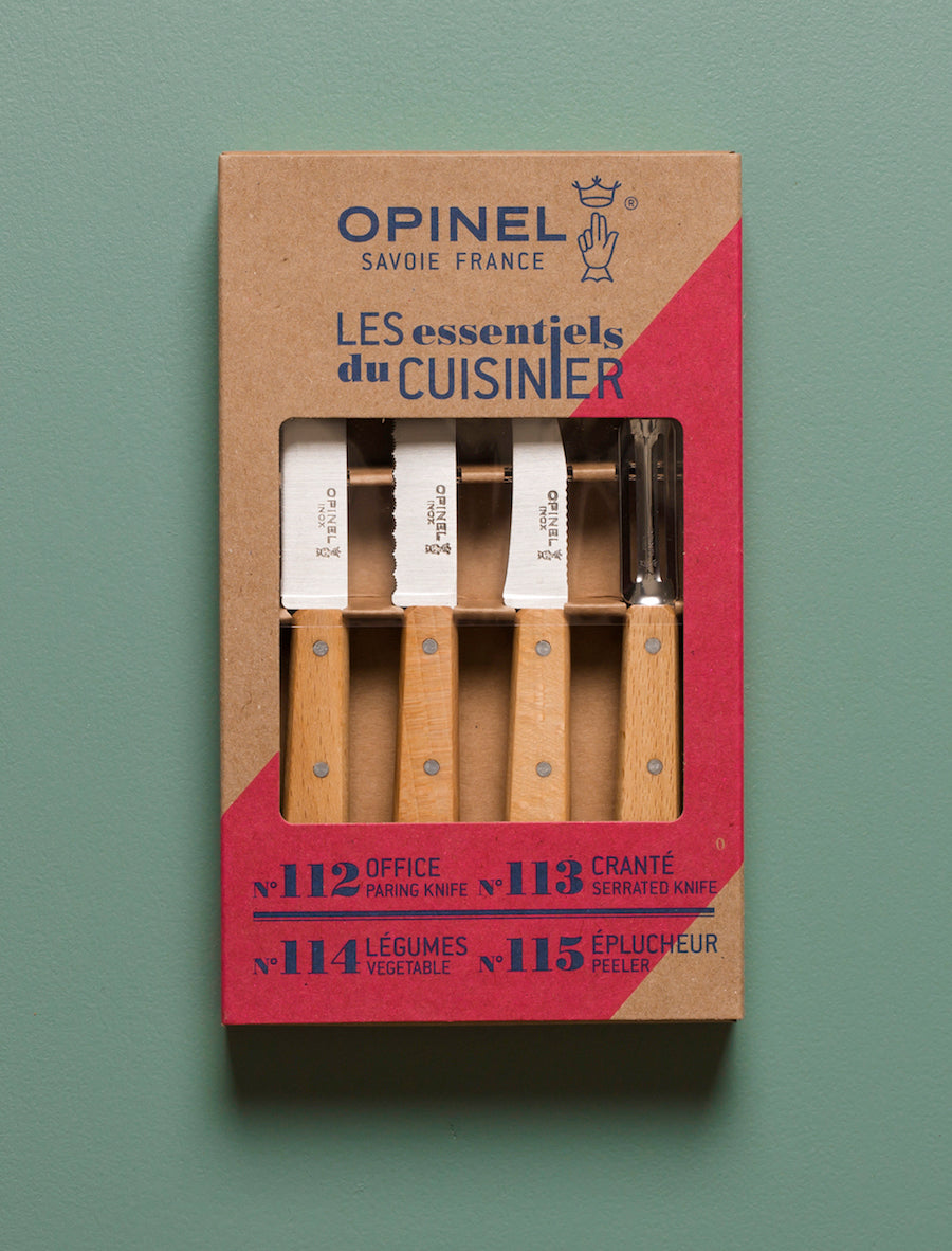 Opinel Essential Knives // Set of 4