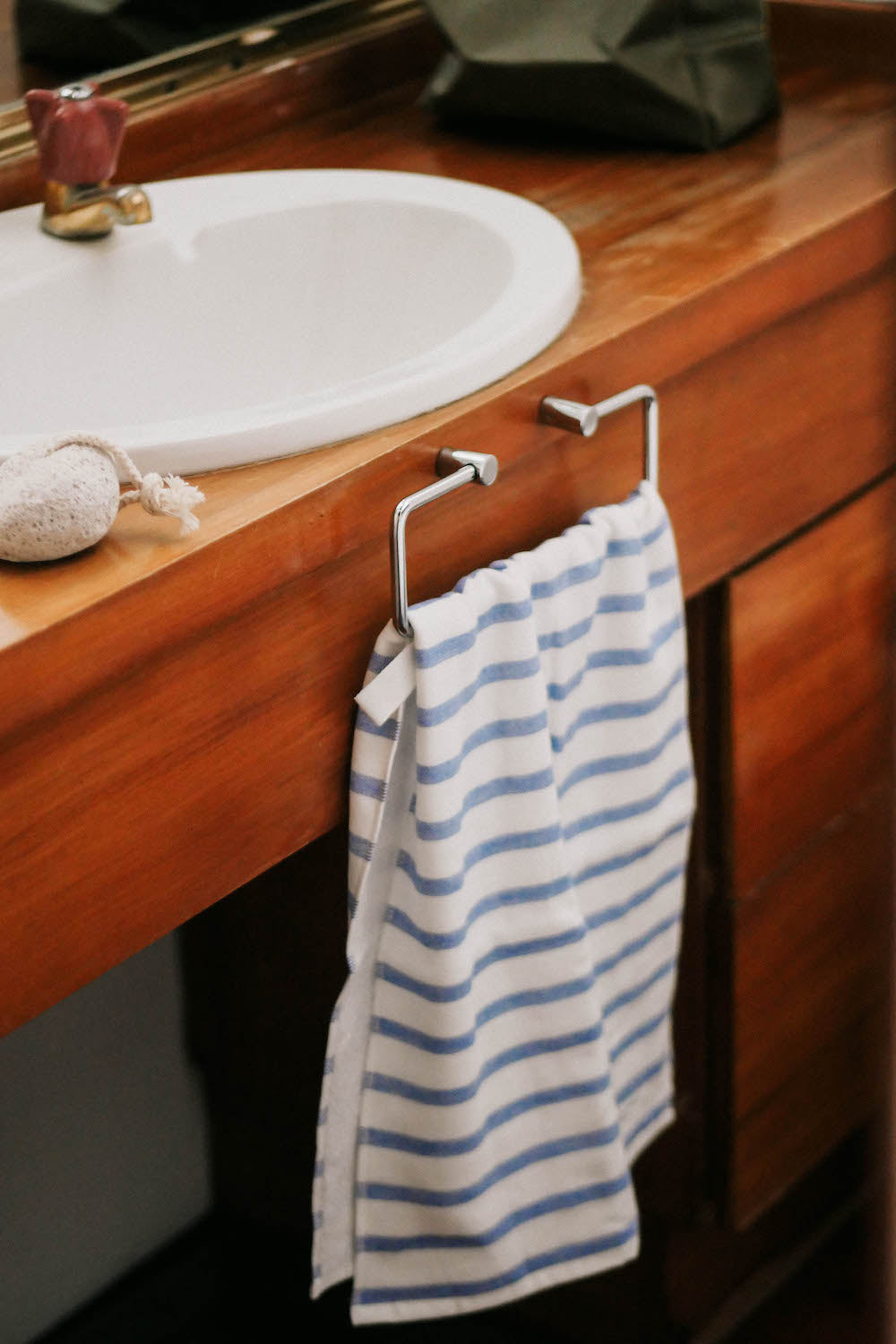 Japanese Hand Towel // Blue