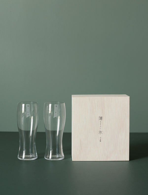 Japanese Beer Glass Gift Set