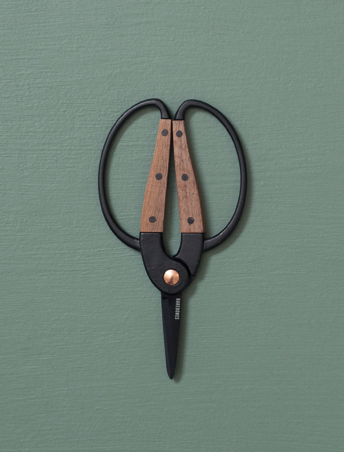 Walnut Short Scissors
