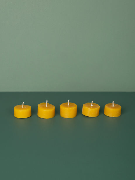 Beeswax Tea Light Candles