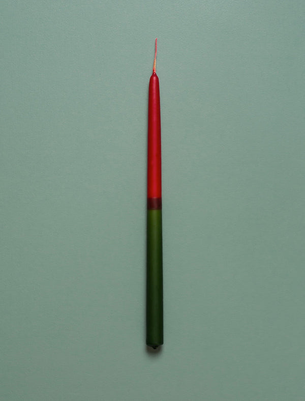 Festive Taper Candle // Single