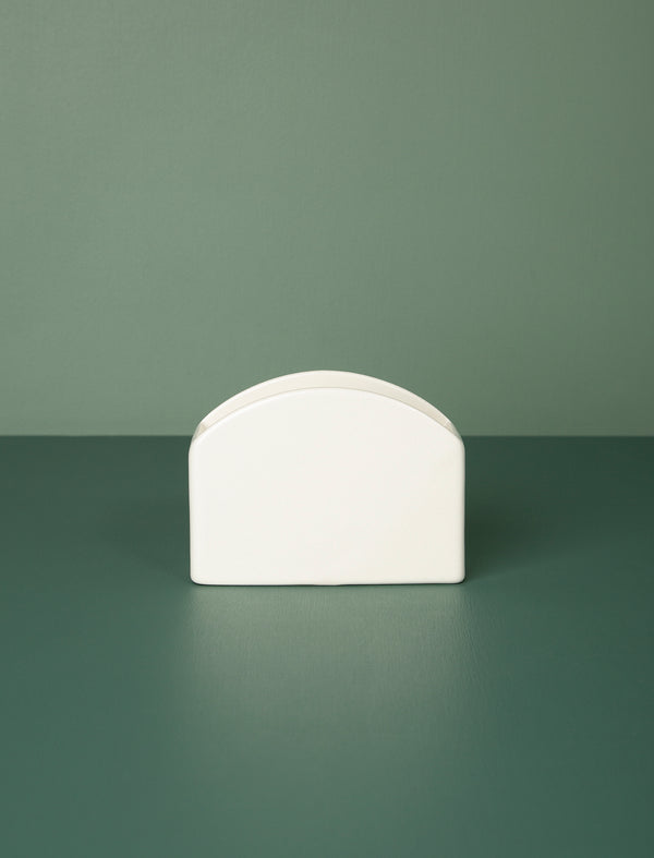 Ceramic Filter Paper Stand // White