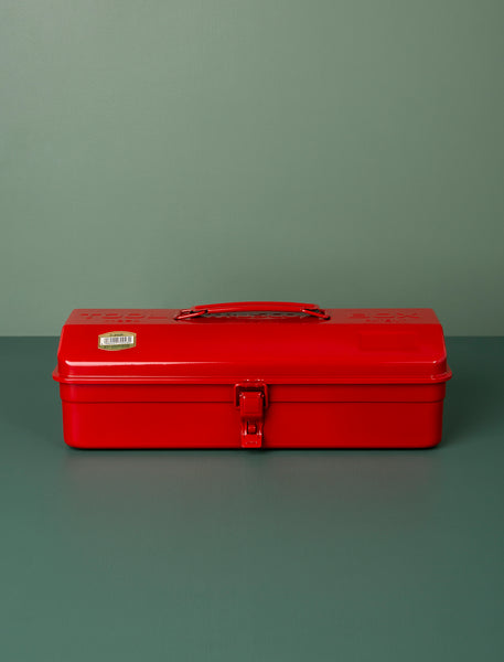 Hip Roof Steel Toolbox // Red | everyday needs