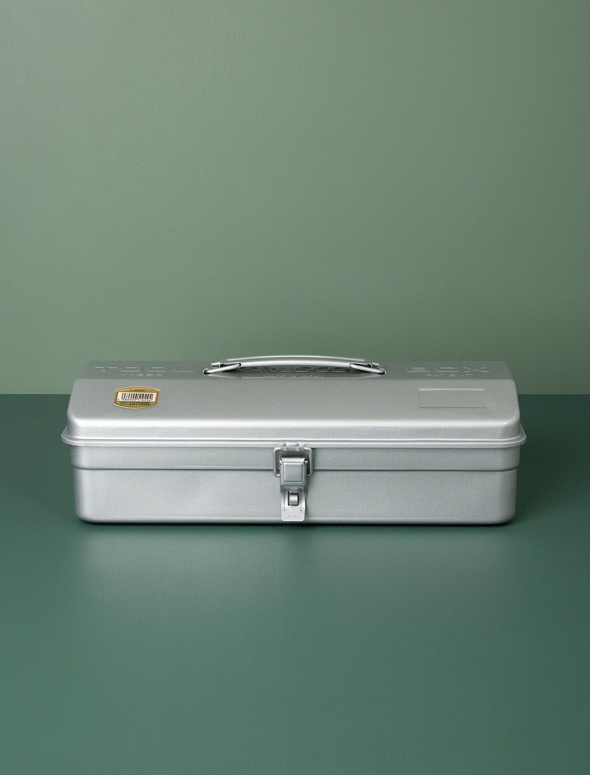 Hip Roof Steel Toolbox // Silver