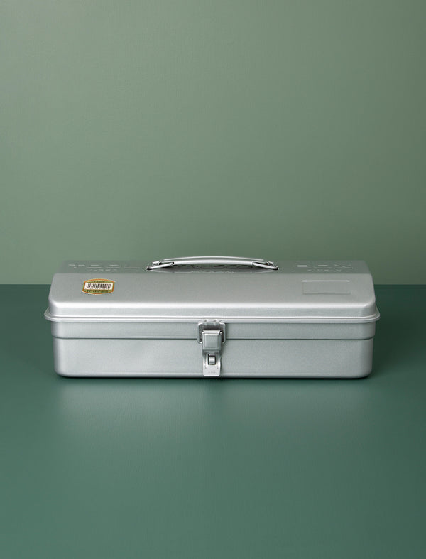 Hip Roof Steel Toolbox // Silver