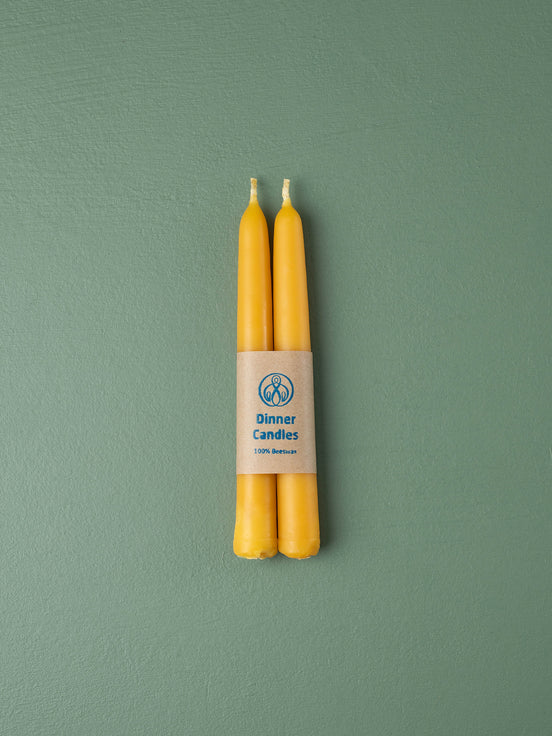 Short Dinner Candles // Beeswax