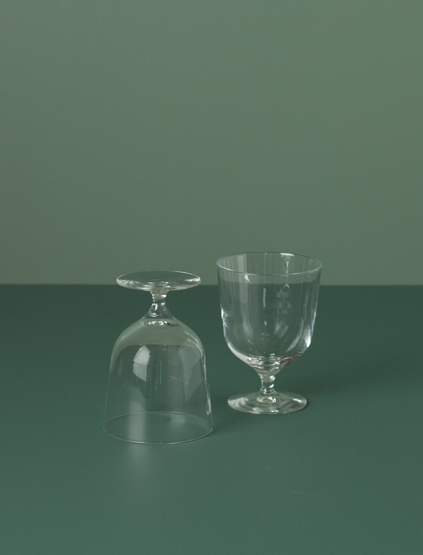 Japanese Stemmed Wine Glass // Pair