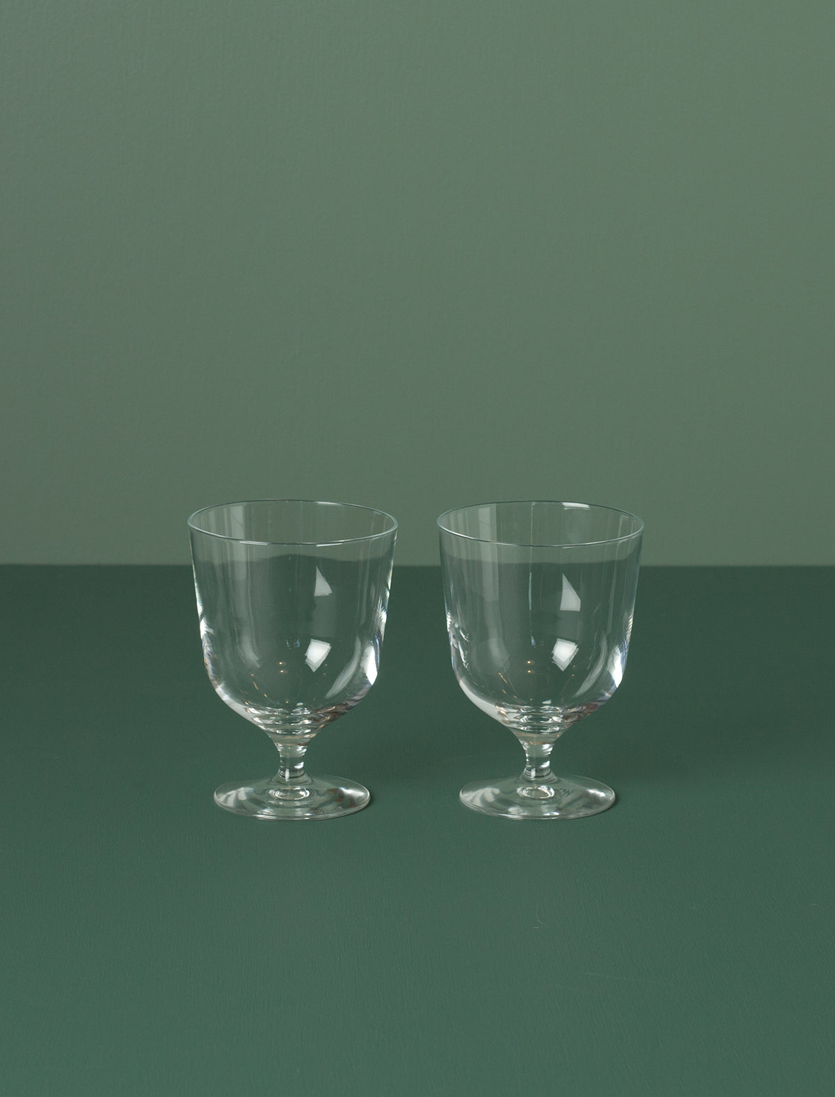 Japanese Stemmed Wine Glass // Pair