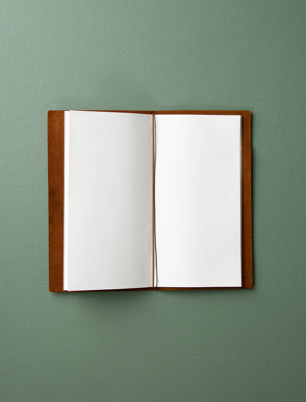 Leather Notebook // Camel