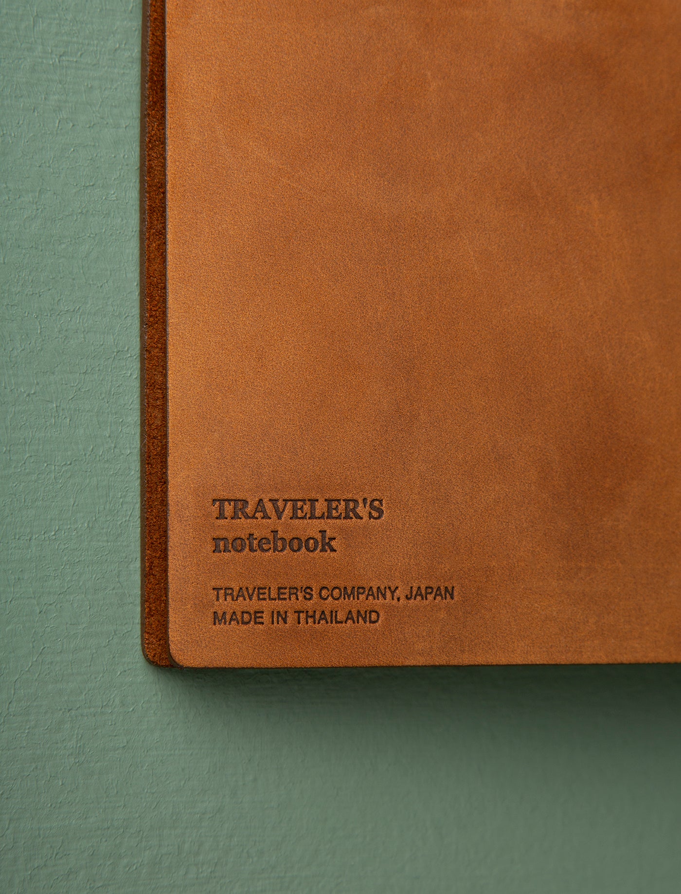 Leather Notebook // Camel
