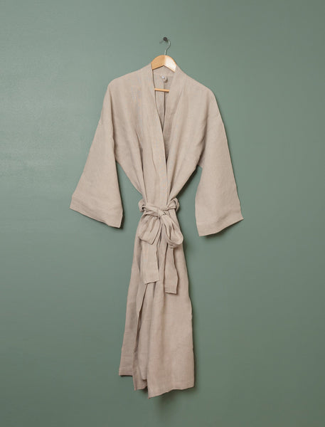 Linen Bath Robe // Natural | everyday needs
