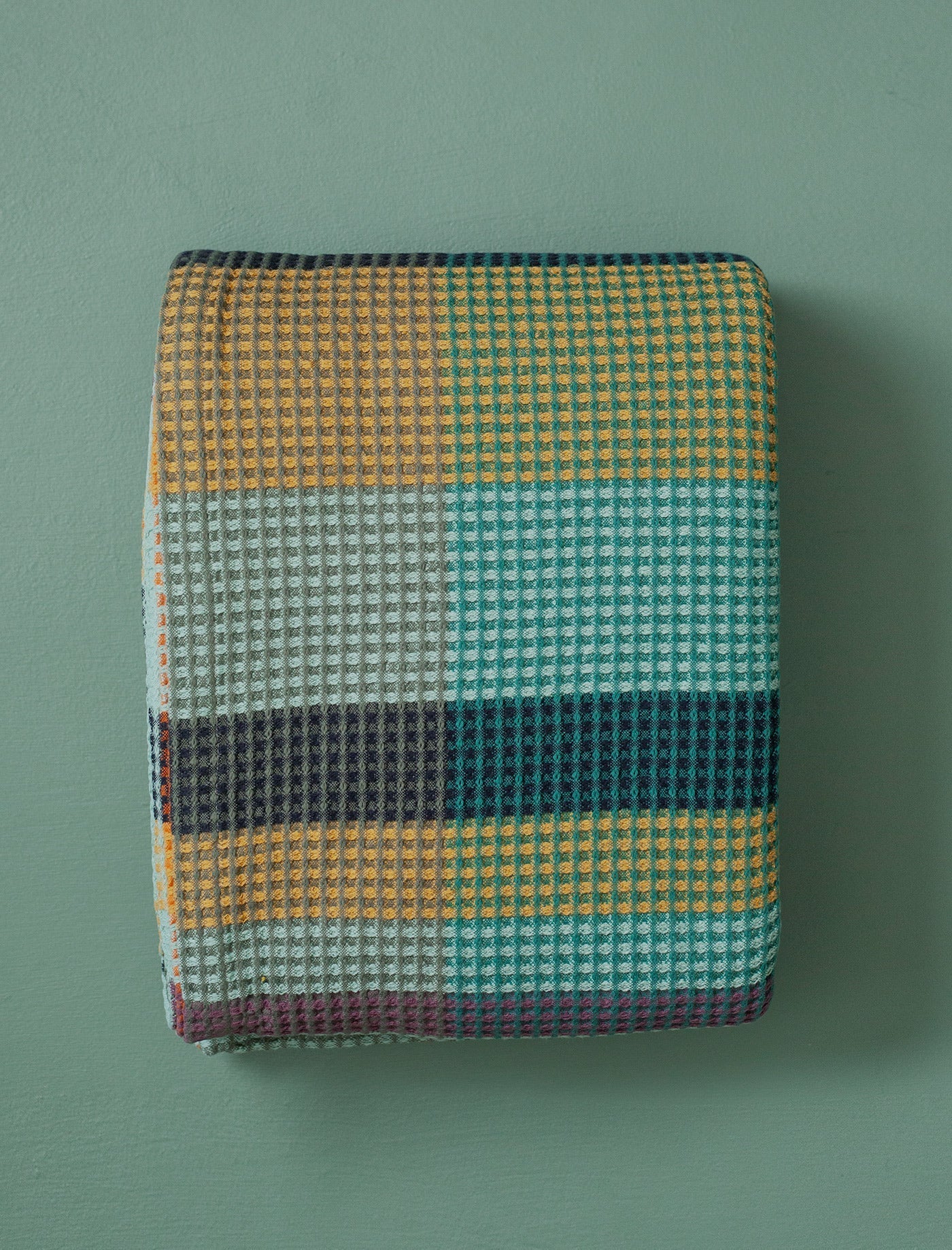Vrou Waffle Throw // Cypress