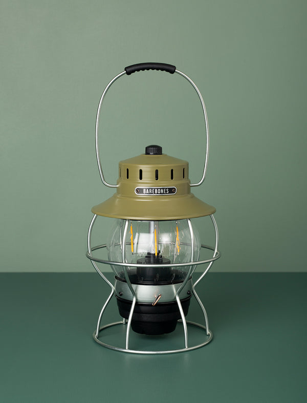 Railroad Lantern // Olive
